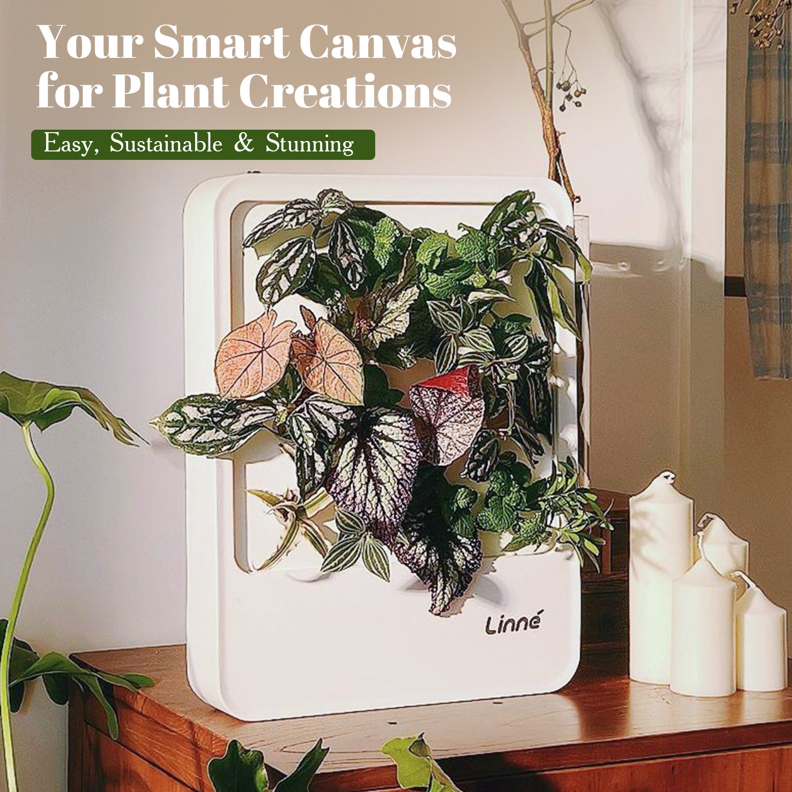 LinneGarden-The Smart Vertical Hydroponic Garden or Modern Living